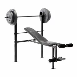 Competitor Weight Bench With 80-lb. Weight Set