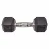 Weider 30 Lb. Rubber Hex Dumbbell