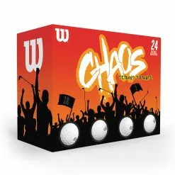 Wilson Chaos Golf Balls - 2-Dozen