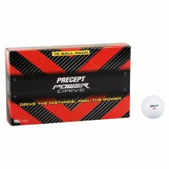 Bridgestone Golf Precept Power Drive Golf Balls - 15-Pack