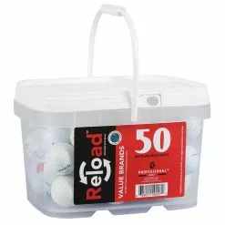 PG Professional Golf Assorted Recycled Golf Balls - Tub Of 50
