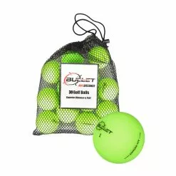 Bullet Golf .444 Distance Golf Balls - 30-Pack
