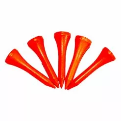 Golf Gifts & Gallery Orange Tee - 75-Pack